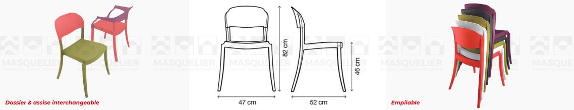 chaise professionnel design